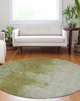 Addison Rugs Iriel Green Washable Indoor-Outdoor Rug