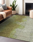 Addison Rugs Iriel Green Washable Indoor-Outdoor Rug