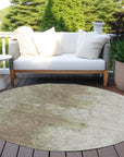 Addison Rugs Iriel Brown Washable Indoor-Outdoor Rug