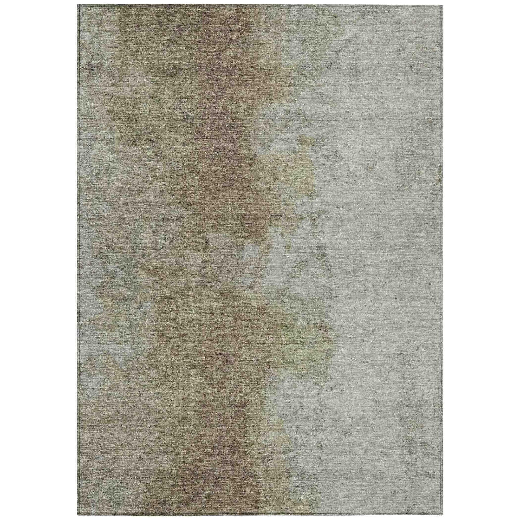 Addison Rugs Iriel Brown Washable Indoor-Outdoor Rug