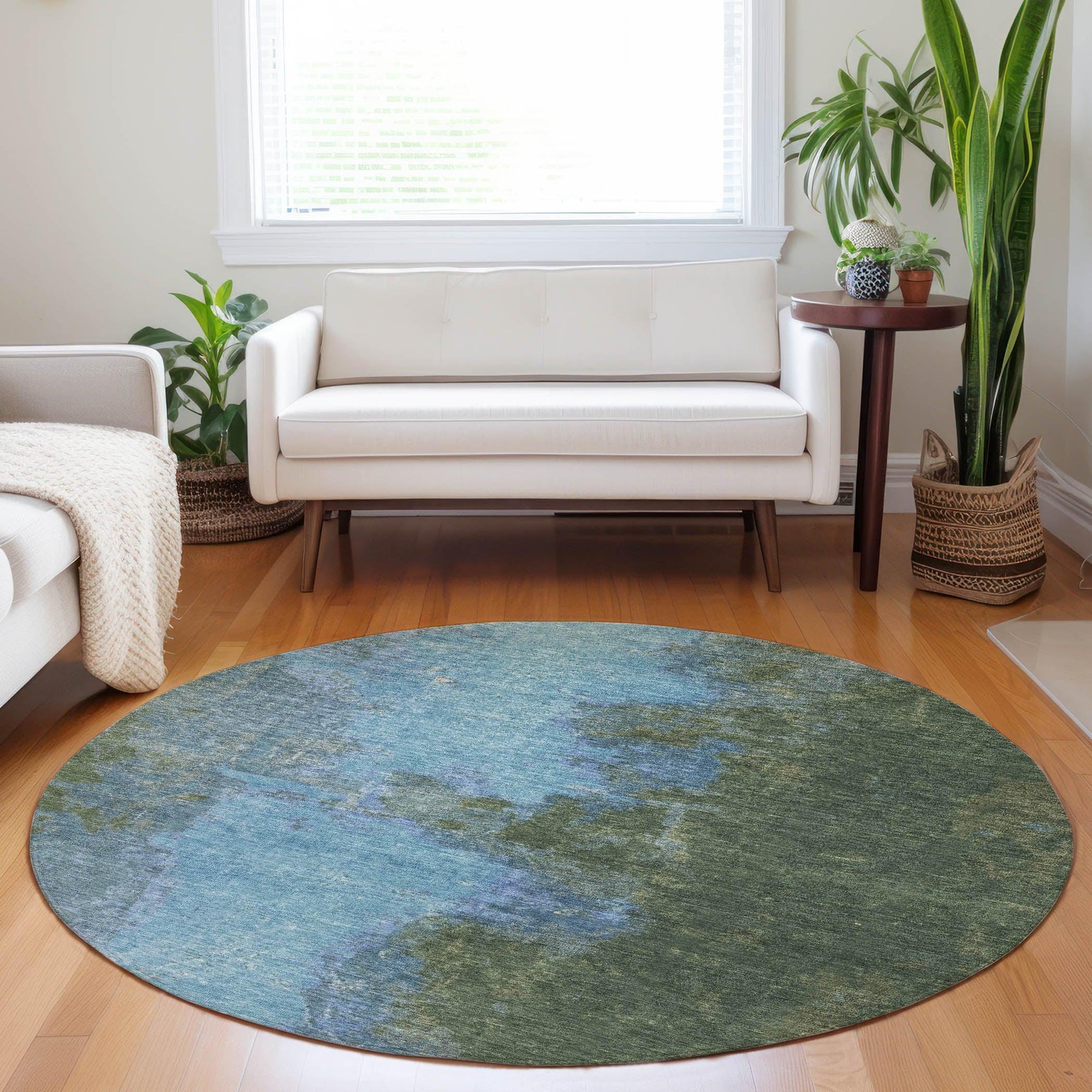 Addison Rugs Iriion Cactus Washable Indoor-Outdoor Rug