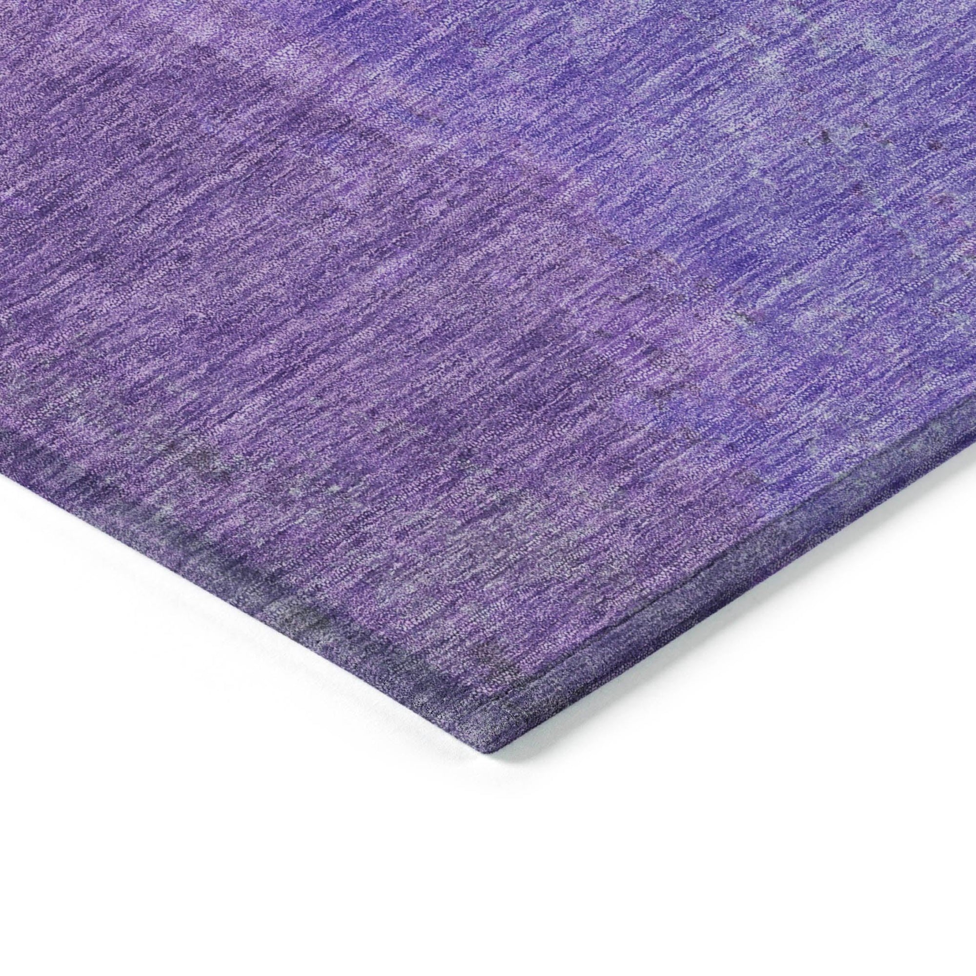 Addison Rugs Iriion Purple Washable Indoor-Outdoor Rug