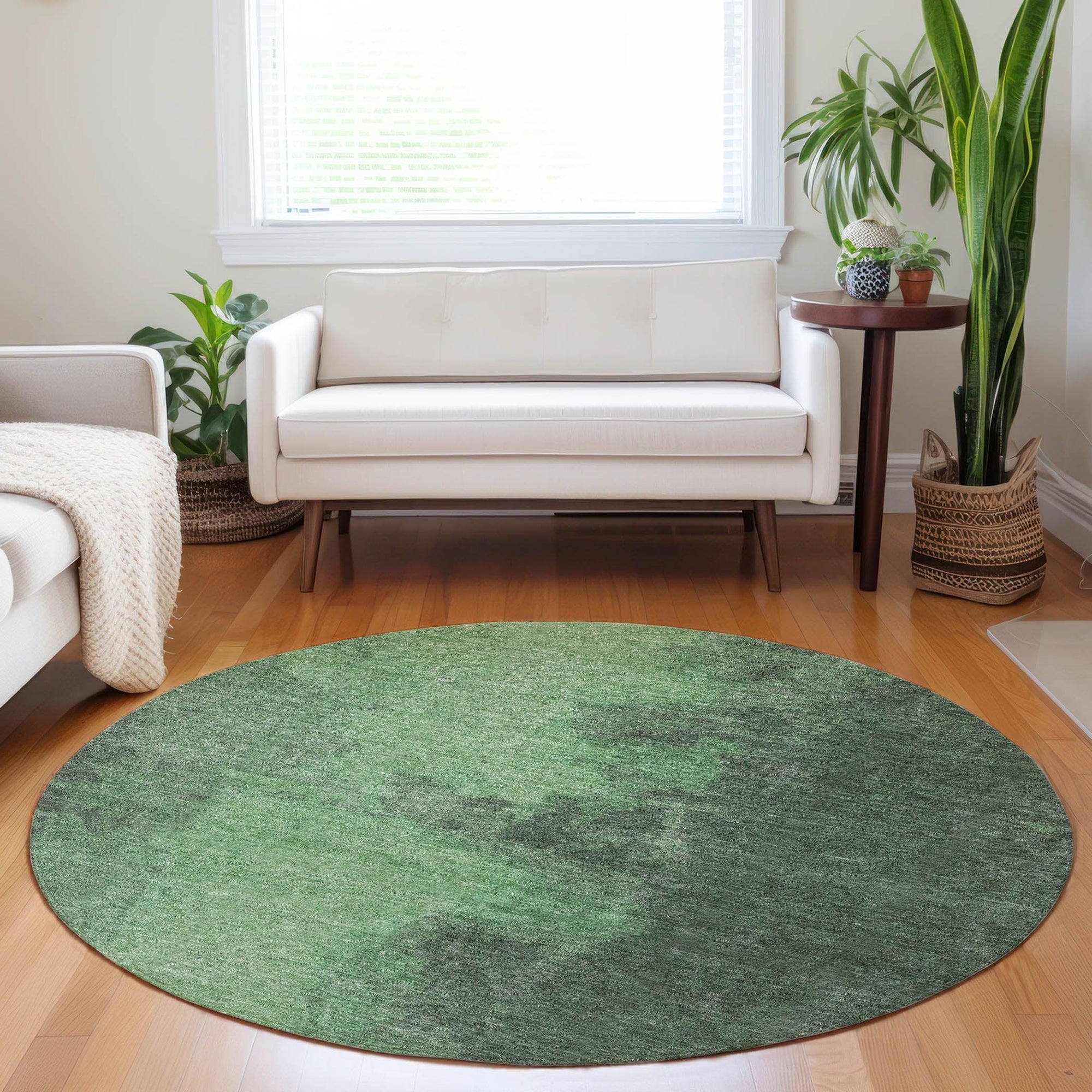 Addison Rugs Iriion Green Washable Indoor-Outdoor Rug