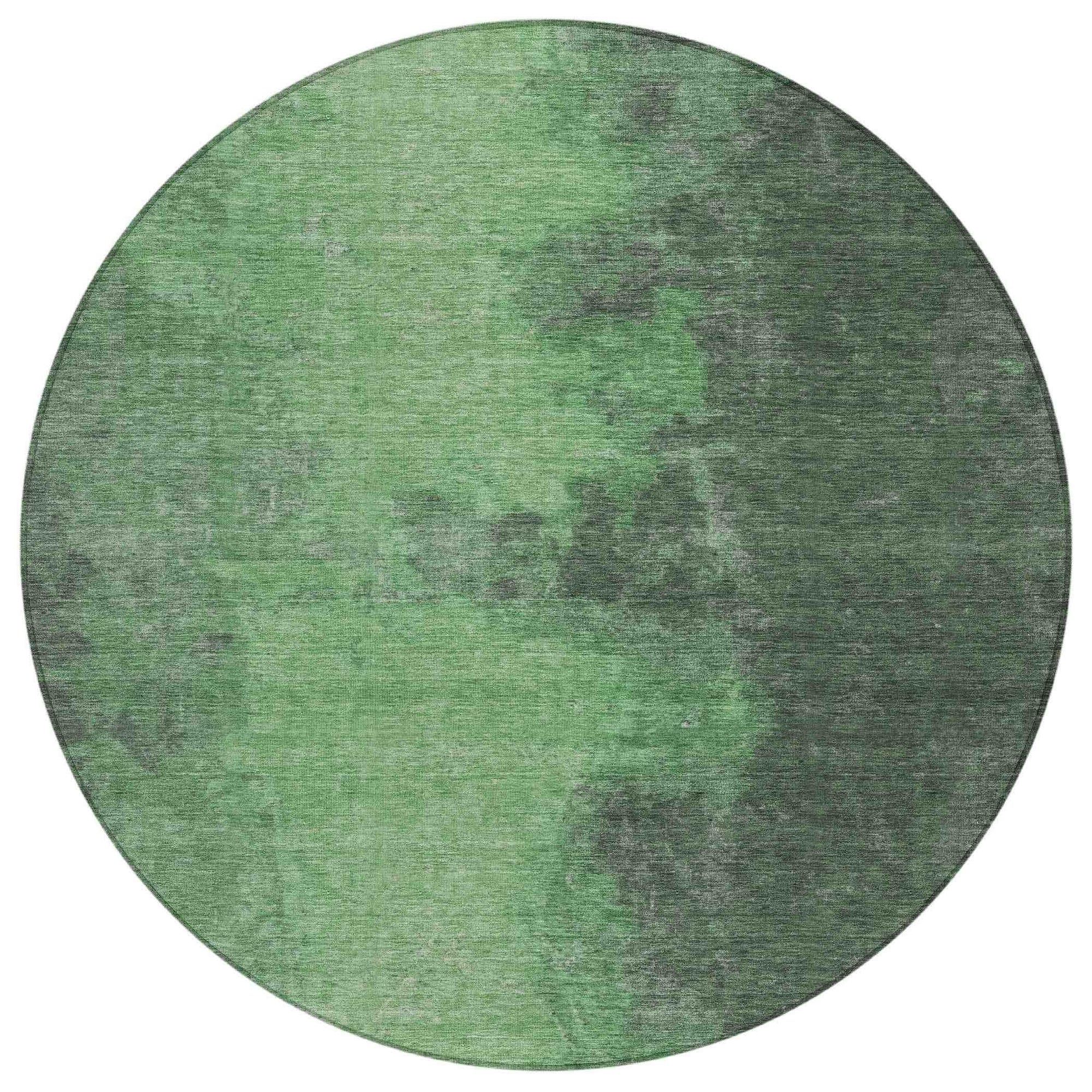 Addison Rugs Iriion Green Washable Indoor-Outdoor Rug
