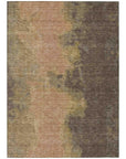 Addison Rugs Iriion Brown Washable Indoor-Outdoor Rug