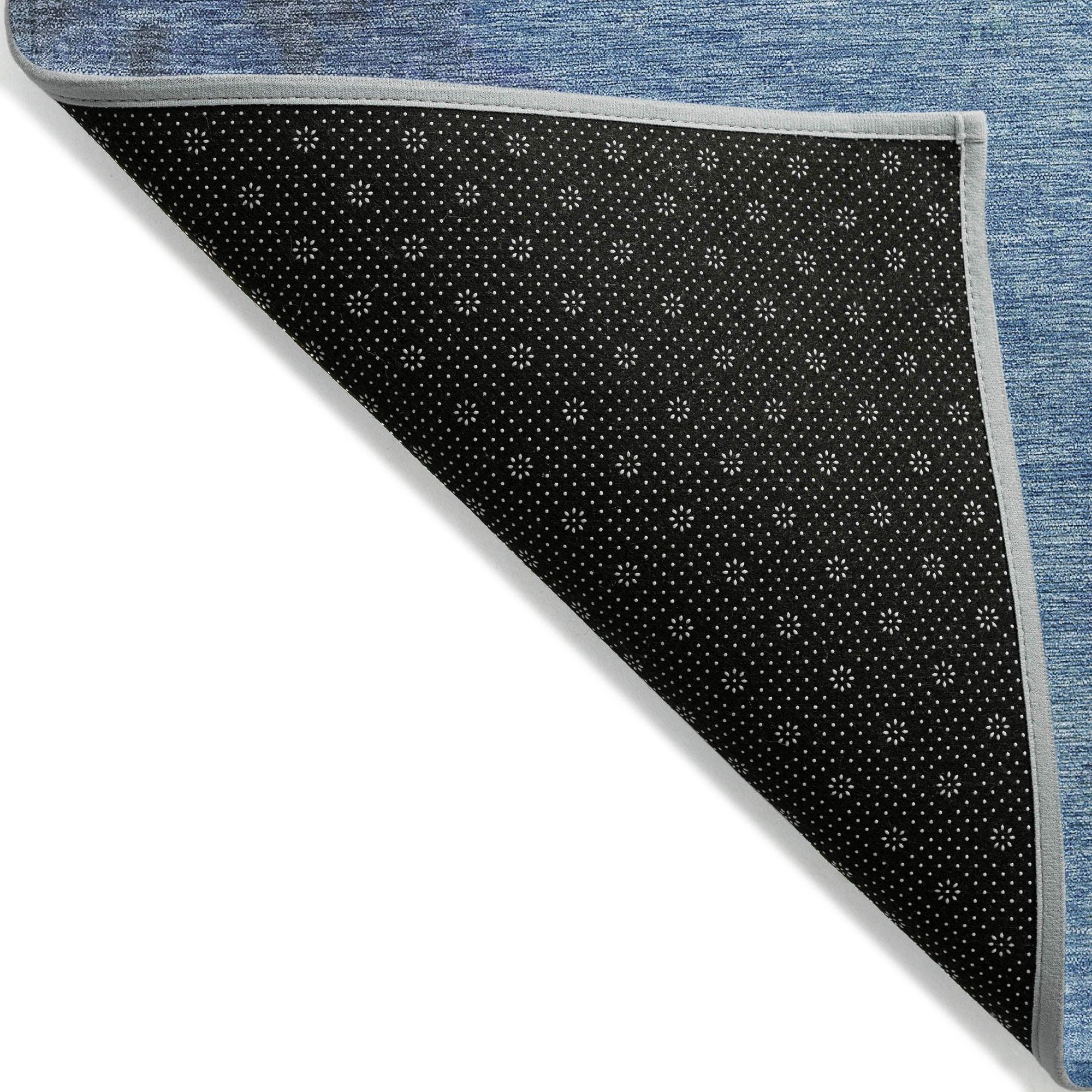Addison Rugs Iriion Blue Washable Indoor-Outdoor Rug