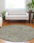 Addison Rugs Iriir Gray Washable Indoor-Outdoor Rug