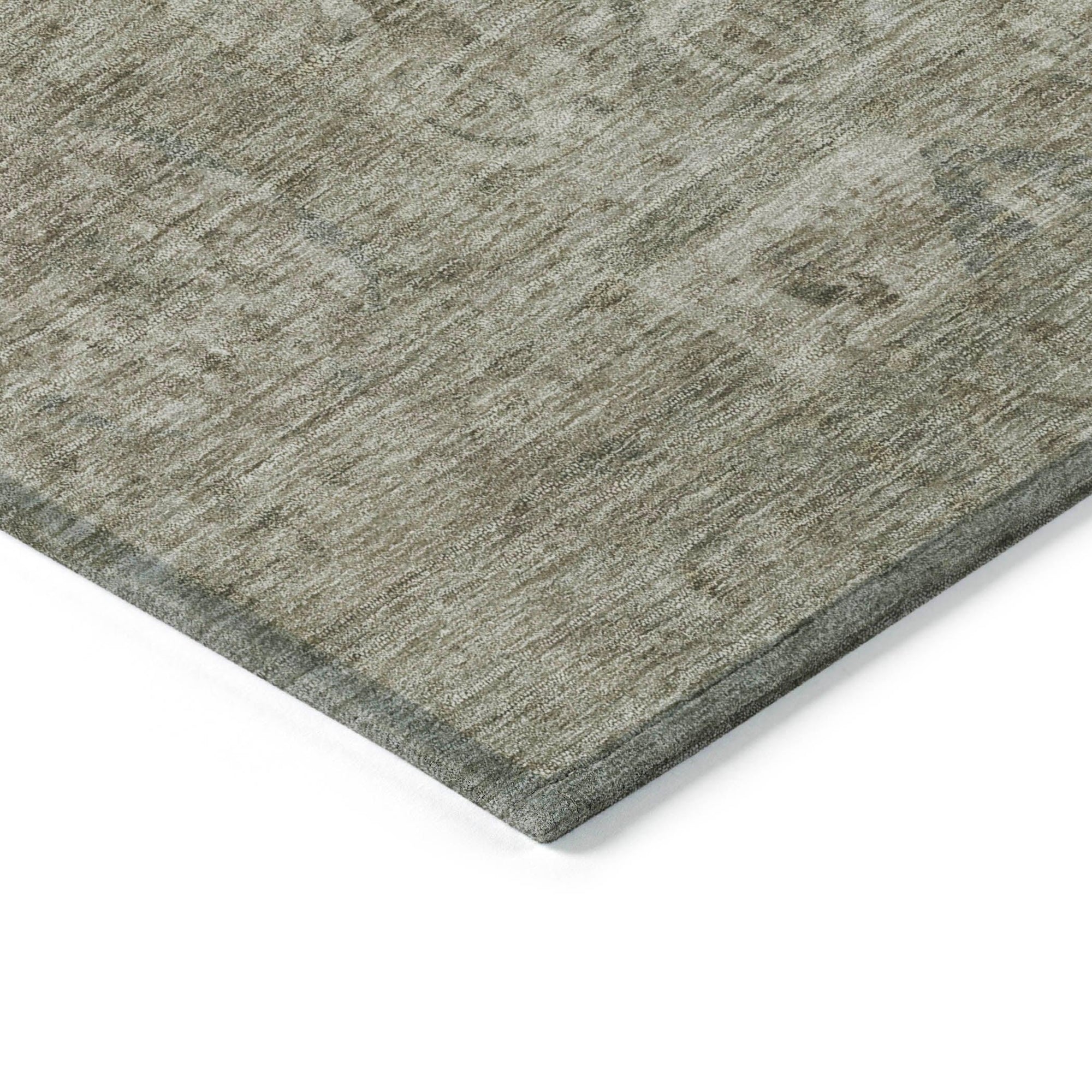 Addison Rugs Iriir Gray Washable Indoor-Outdoor Rug