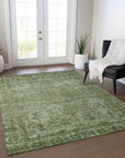 Addison Rugs Iriira Green Washable Indoor-Outdoor Rug