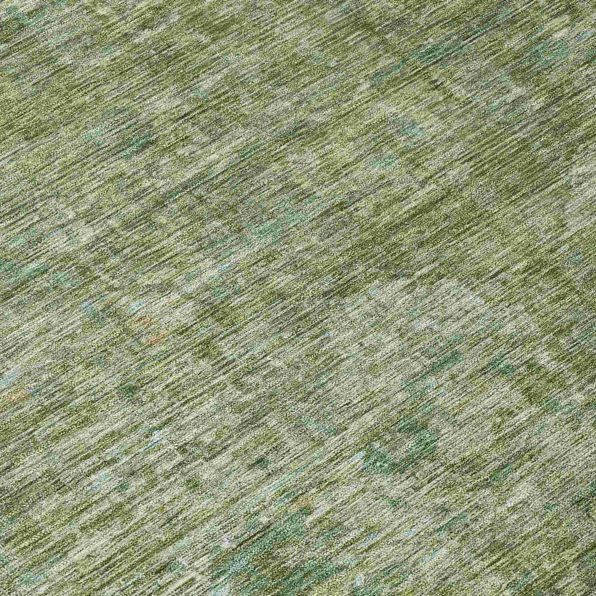 Addison Rugs Iriira Green Washable Indoor-Outdoor Rug