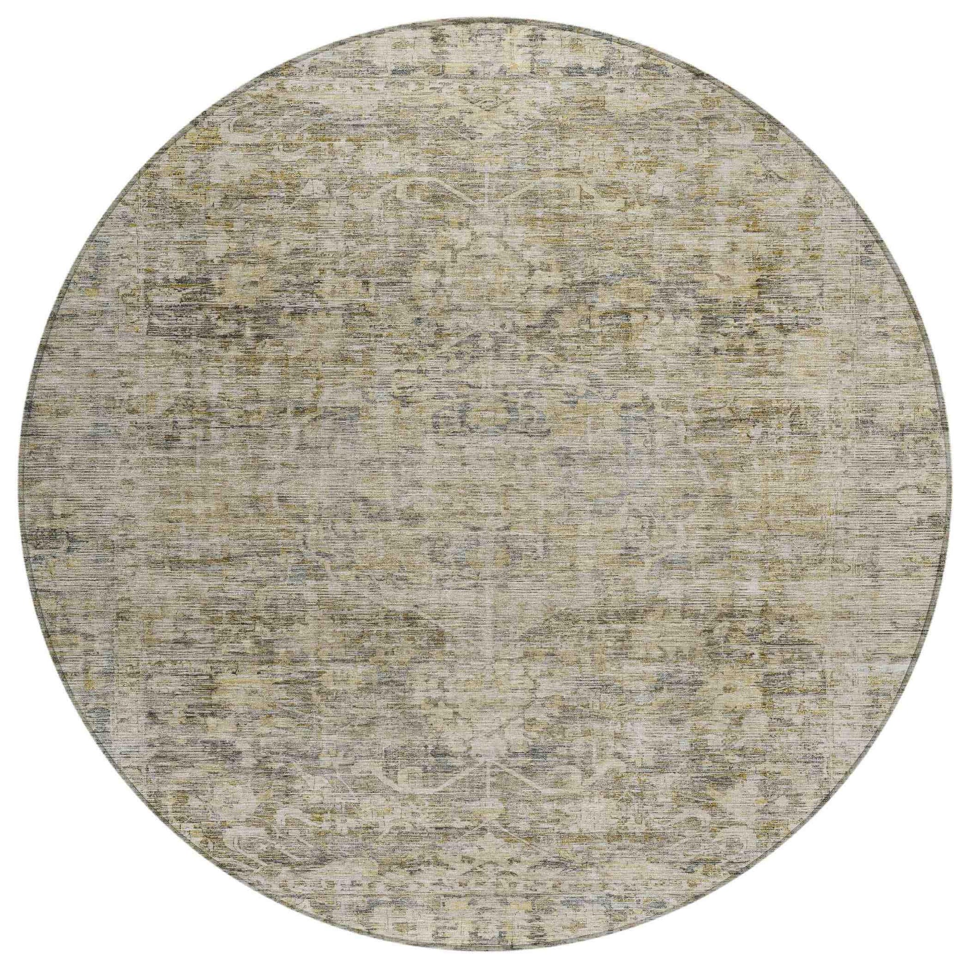 Addison Rugs Iriira Gray Washable Indoor-Outdoor Rug