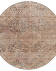 Addison Rugs Iriius Orange Washable Indoor-Outdoor Rug