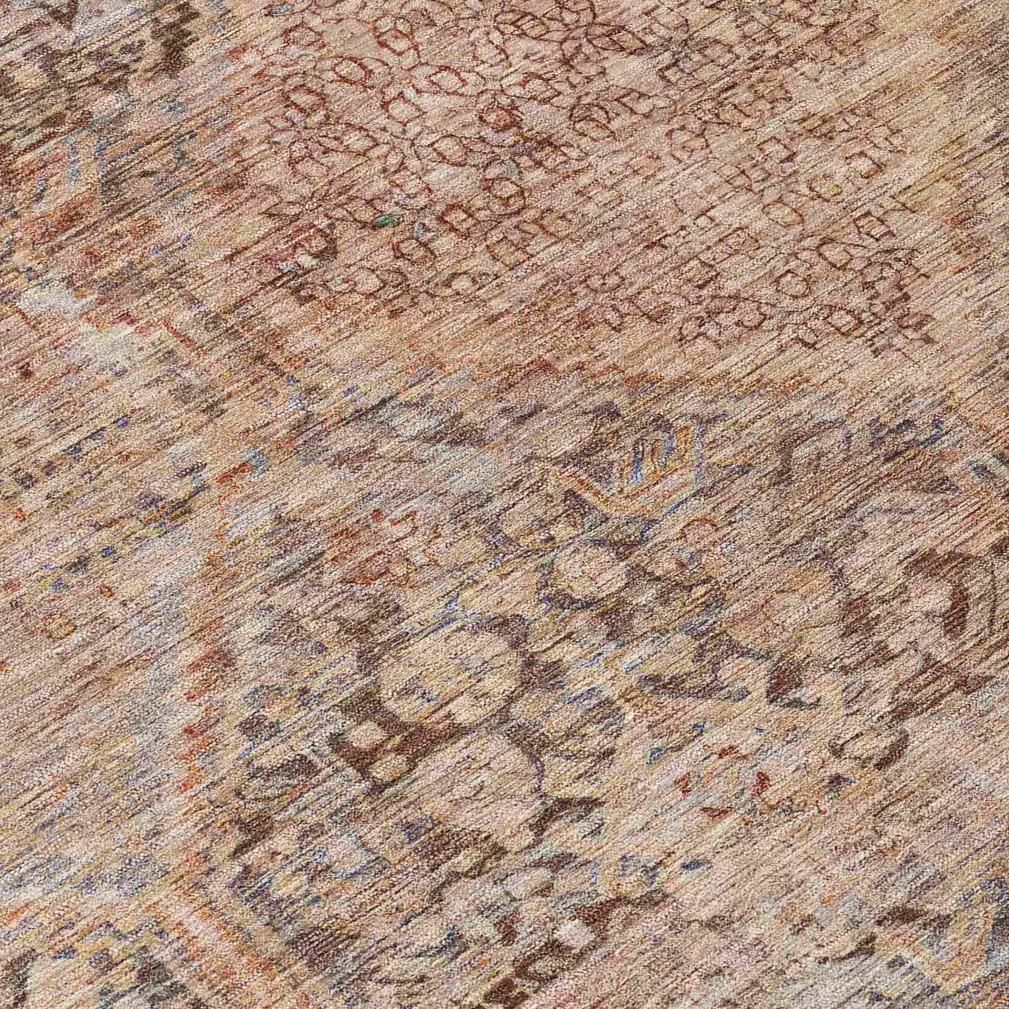 Addison Rugs Iriius Orange Washable Indoor-Outdoor Rug