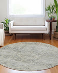Addison Rugs Iriius Gray Washable Indoor-Outdoor Rug