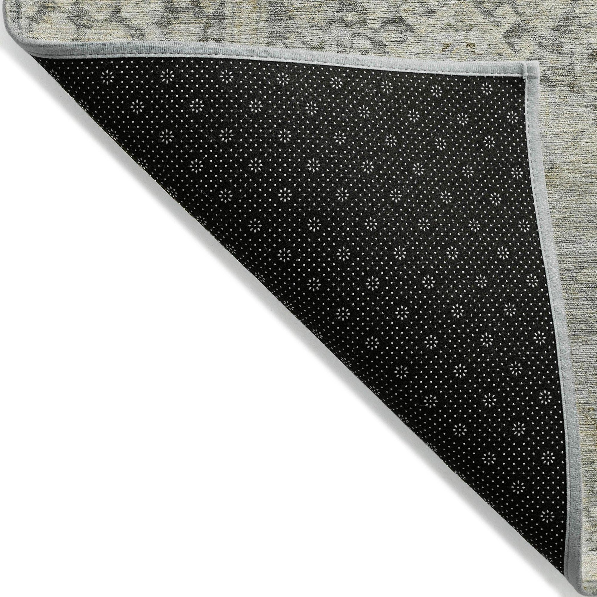 Addison Rugs Iriius Gray Washable Indoor-Outdoor Rug