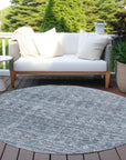 Addison Rugs Irion Blue Washable Indoor-Outdoor Rug
