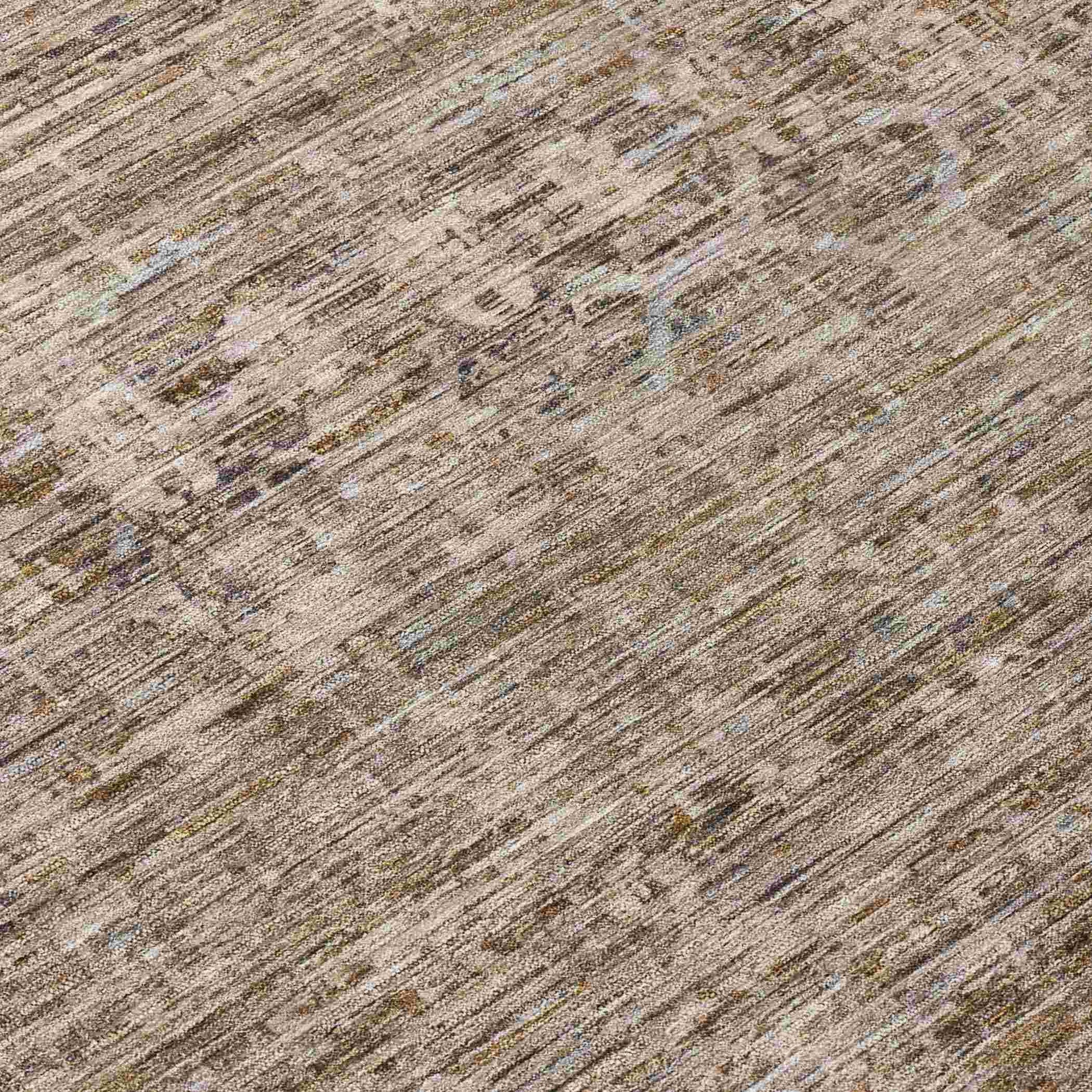 Addison Rugs Irion Brown Washable Indoor-Outdoor Rug