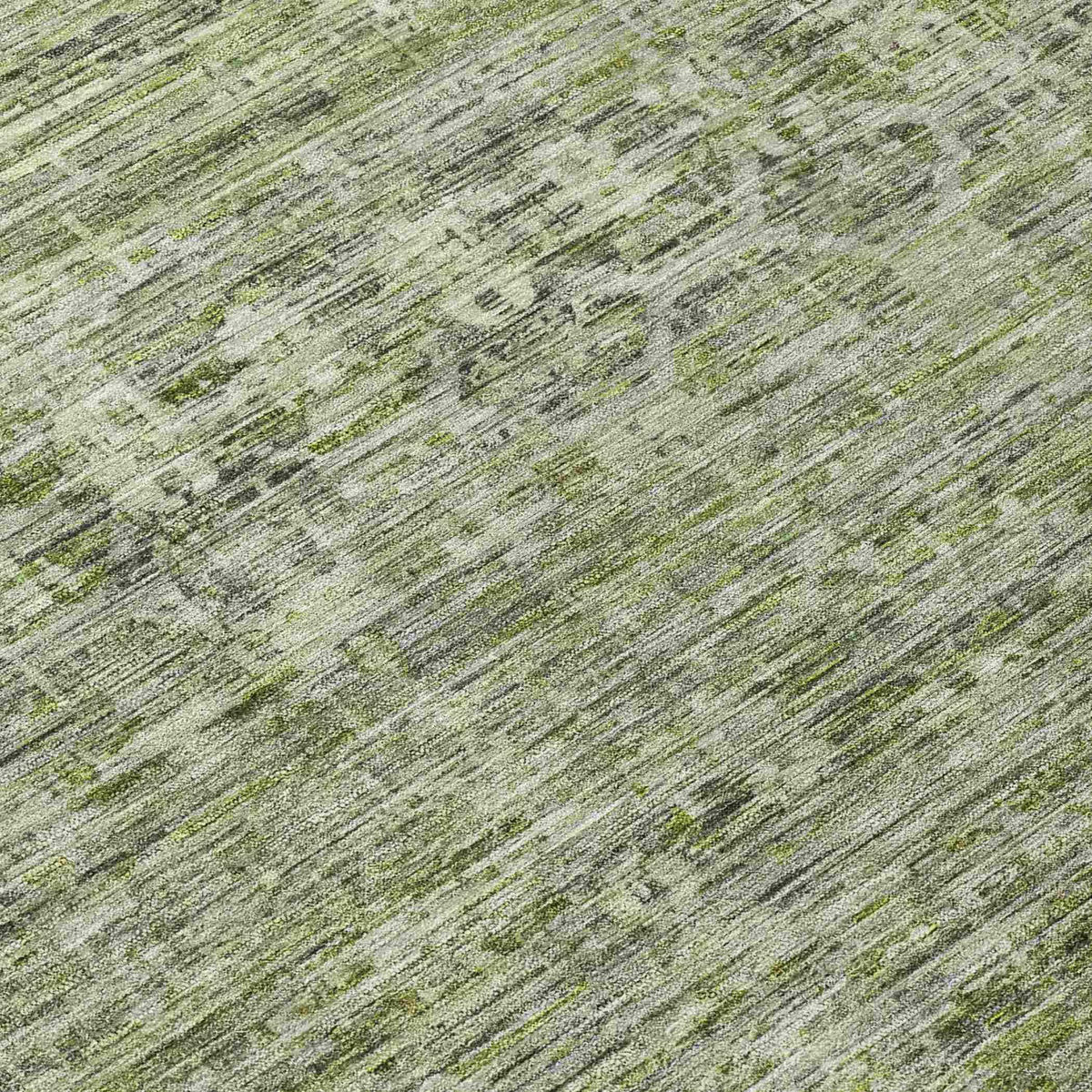 Addison Rugs Irion Green Washable Indoor-Outdoor Rug