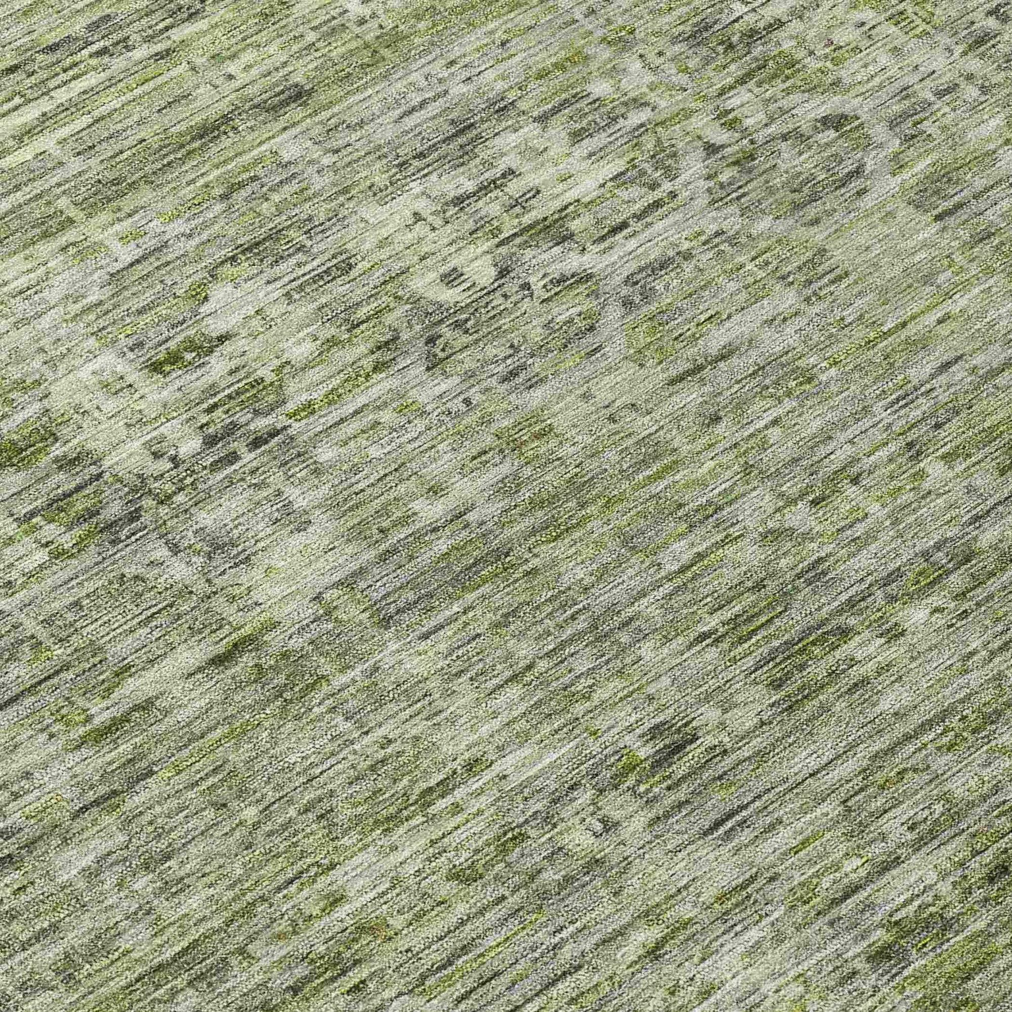 Addison Rugs Irion Green Washable Indoor-Outdoor Rug