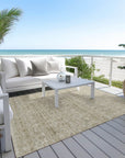 Addison Rugs Irion Taupe Washable Indoor-Outdoor Rug