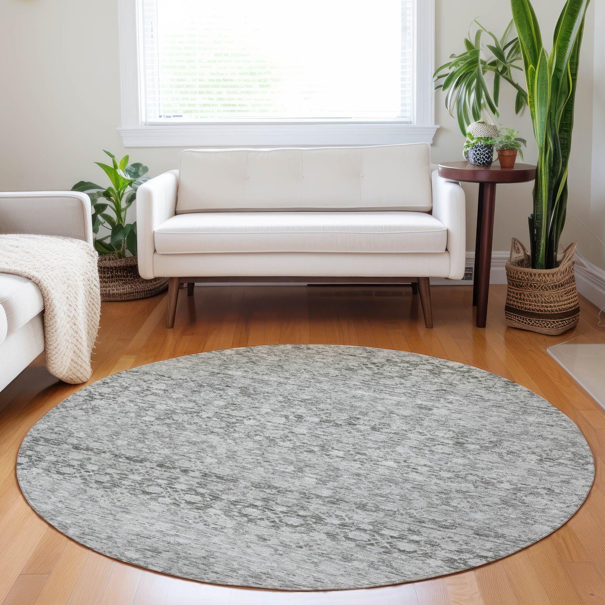 Addison Rugs Irior Gray Washable Indoor-Outdoor Rug