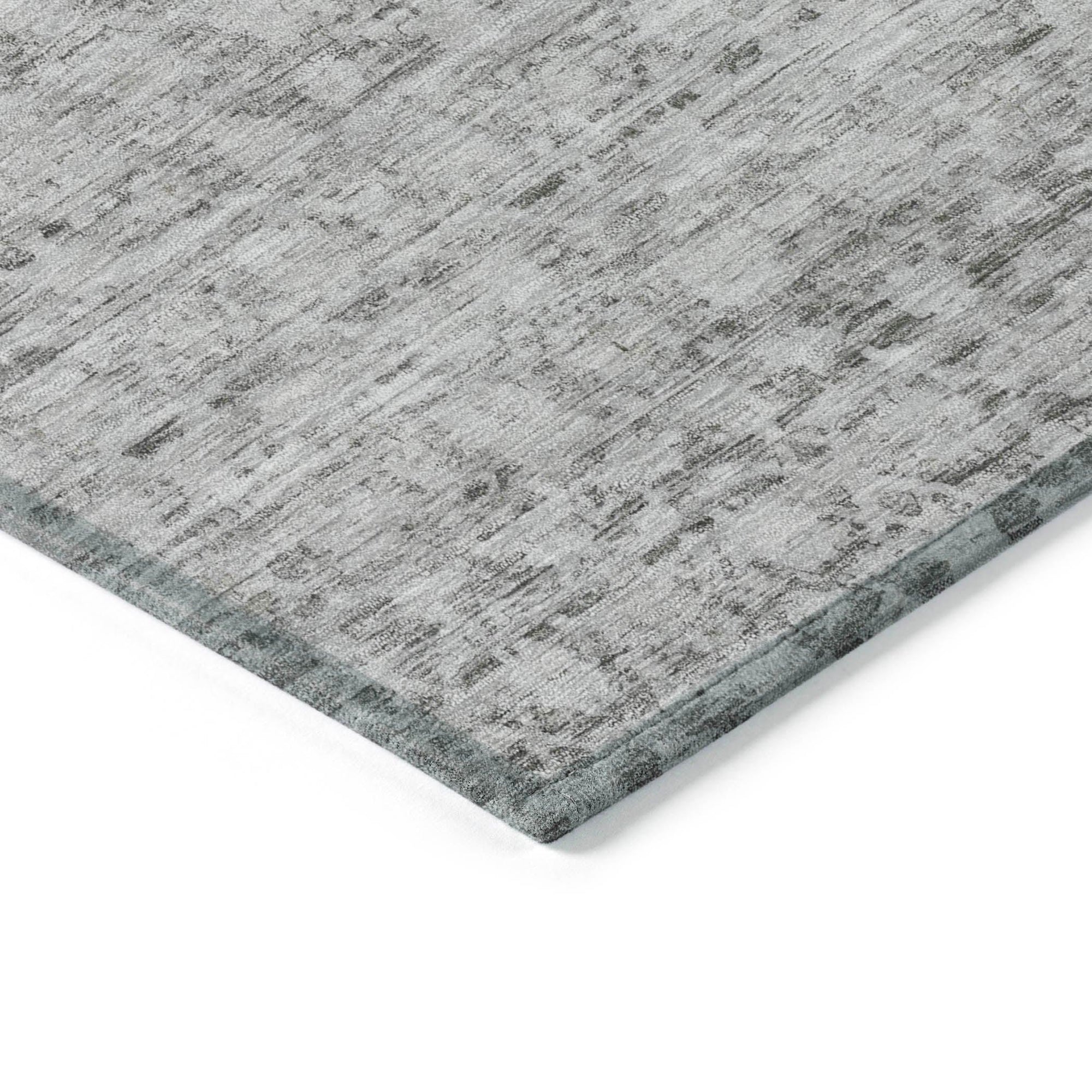 Addison Rugs Irior Gray Washable Indoor-Outdoor Rug
