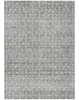 Addison Rugs Irior Gray Washable Indoor-Outdoor Rug