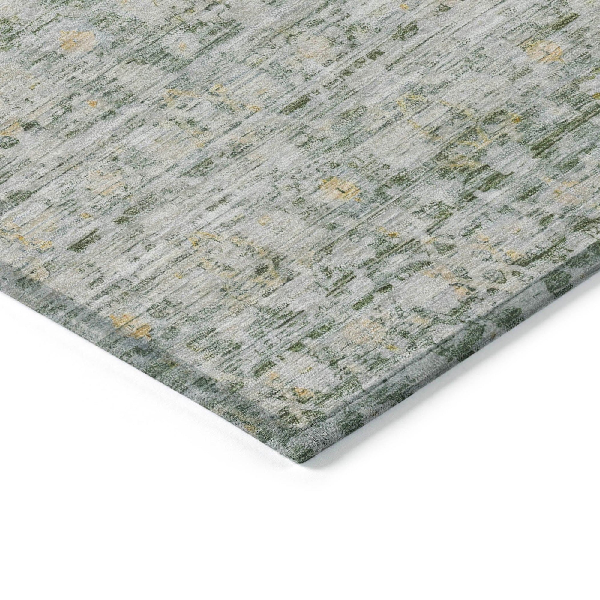 Addison Rugs Irior Green Washable Indoor-Outdoor Rug