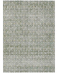 Addison Rugs Irior Green Washable Indoor-Outdoor Rug