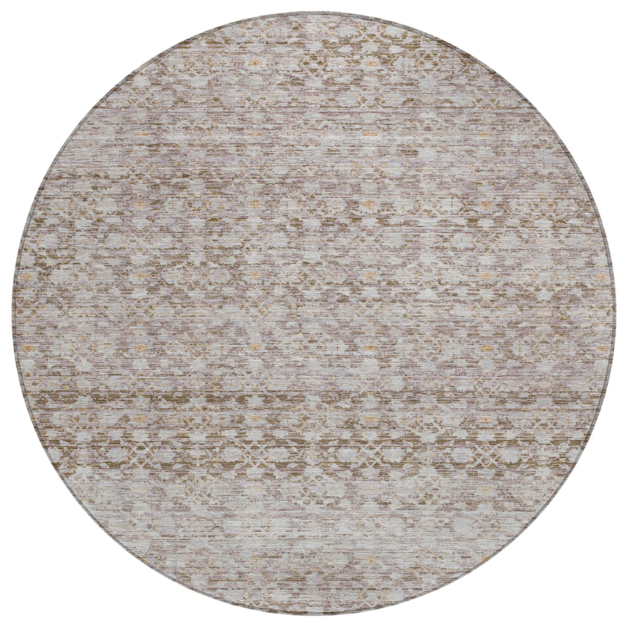 Addison Rugs Irior Brown Washable Indoor-Outdoor Rug