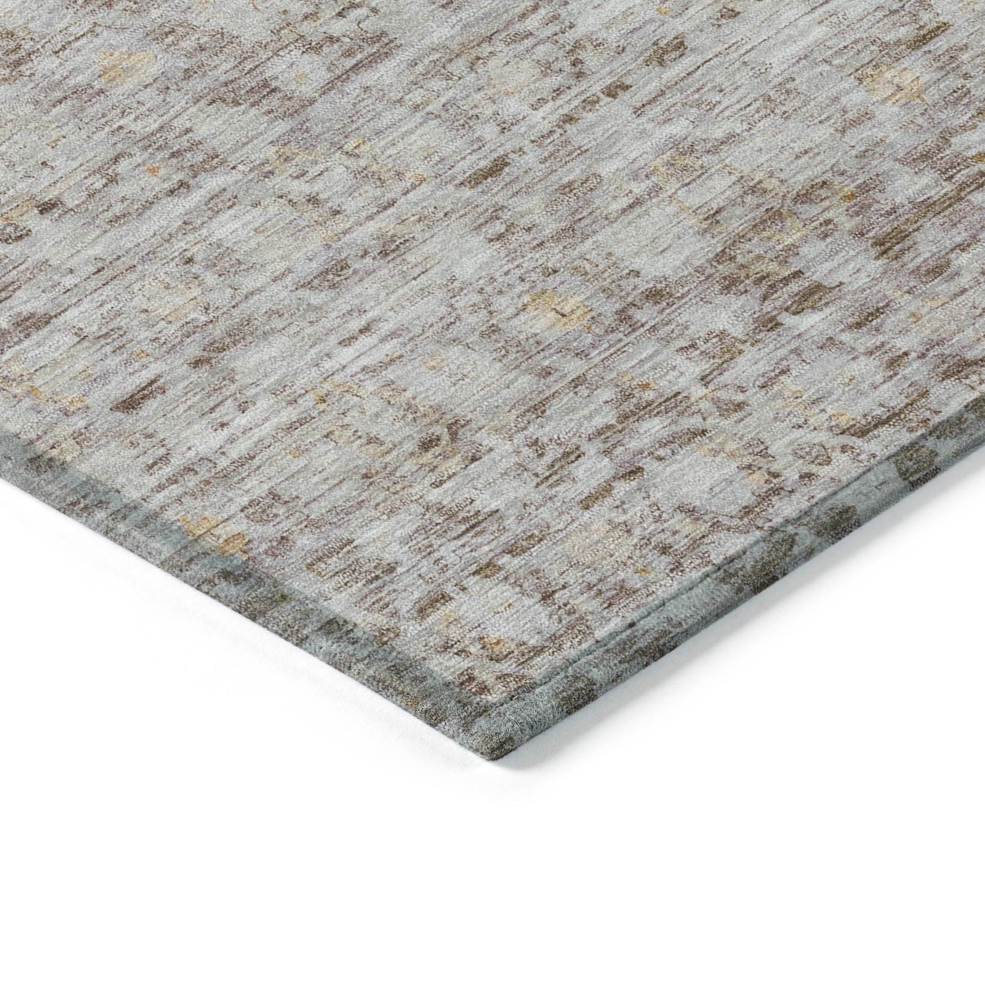 Addison Rugs Irior Brown Washable Indoor-Outdoor Rug