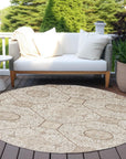 Addison Rugs Iriora Brown Washable Indoor-Outdoor Rug