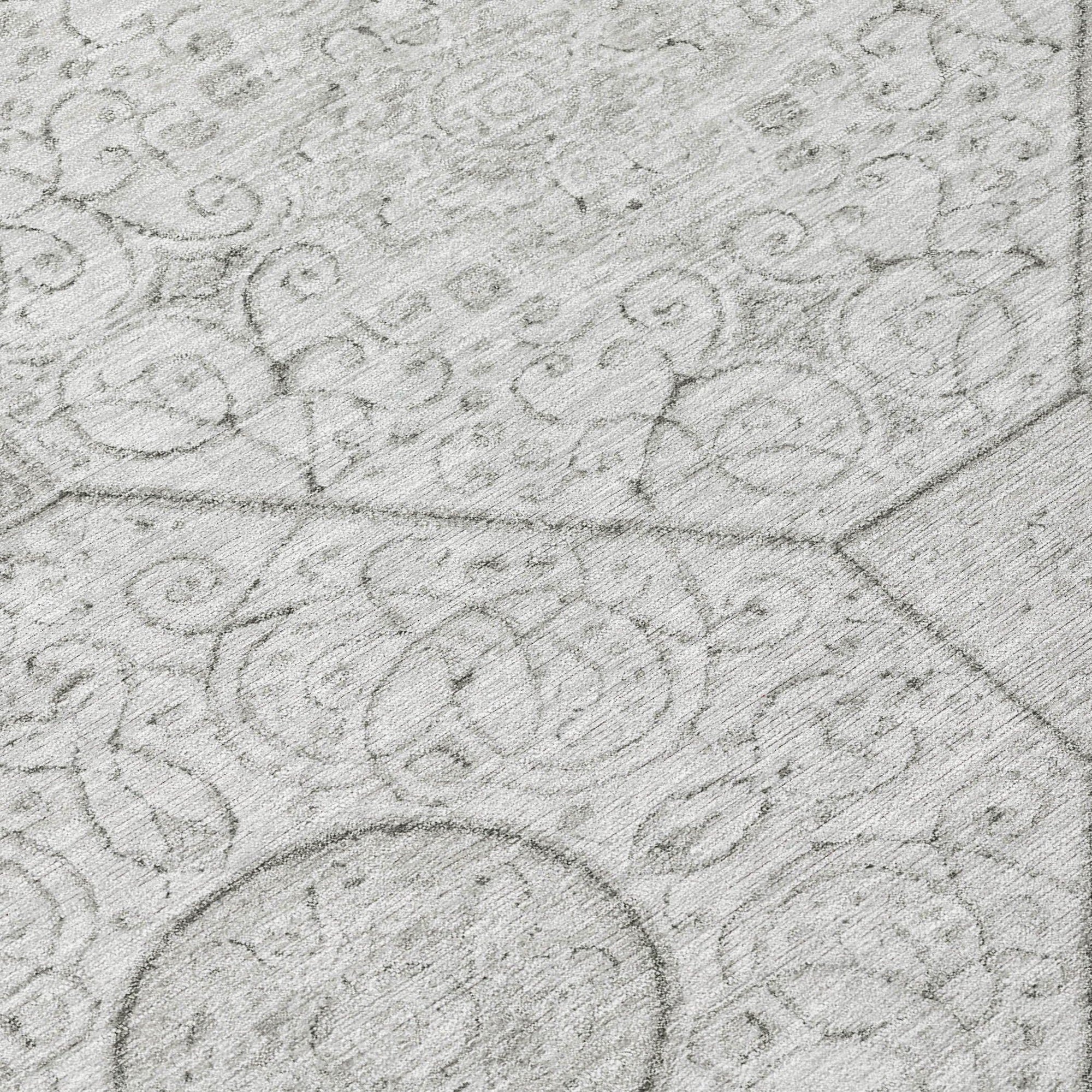 Addison Rugs Iriora Gray Washable Indoor-Outdoor Rug