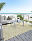 Addison Rugs Iriora Gold Washable Indoor-Outdoor Rug