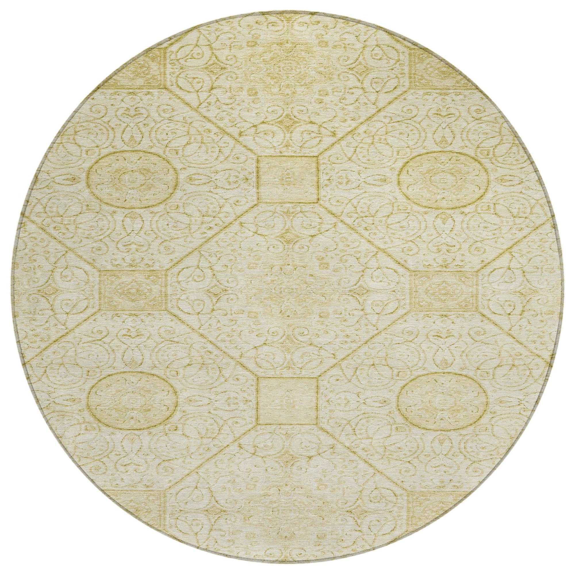 Addison Rugs Iriora Gold Washable Indoor-Outdoor Rug