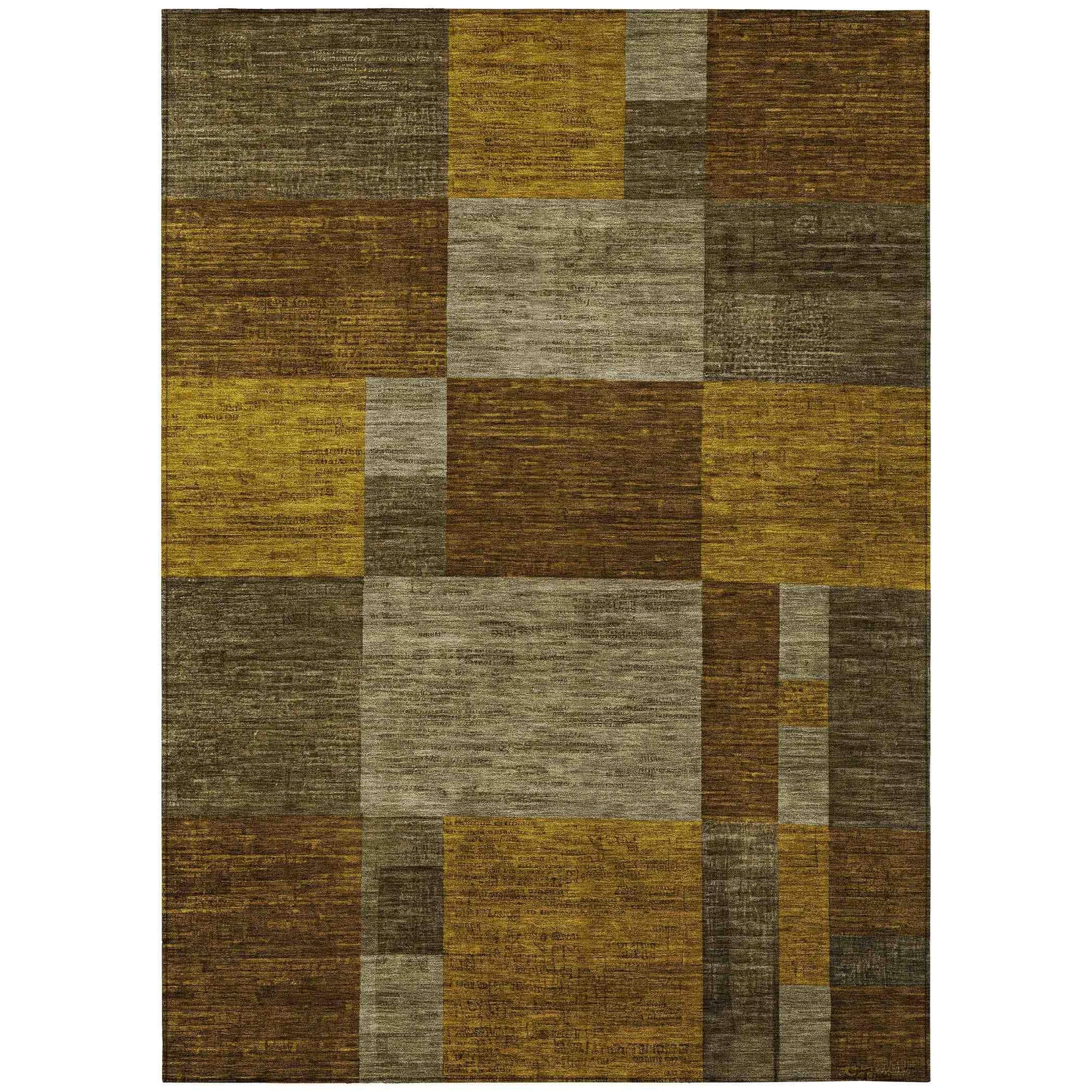 Addison Rugs Iriyn Gray Washable Indoor-Outdoor Rug