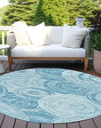 Addison Rugs Jaelain Denim Washable Indoor-Outdoor Rug
