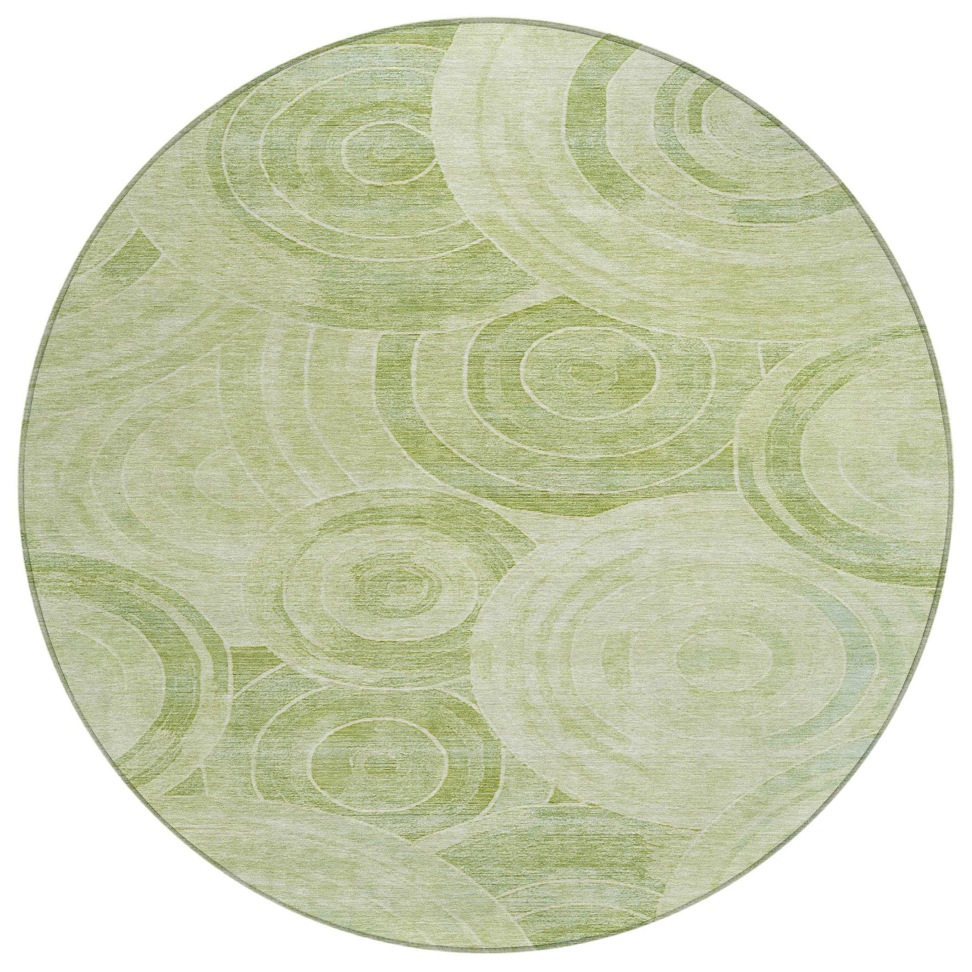 Addison Rugs Jaelain Green Washable Indoor-Outdoor Rug