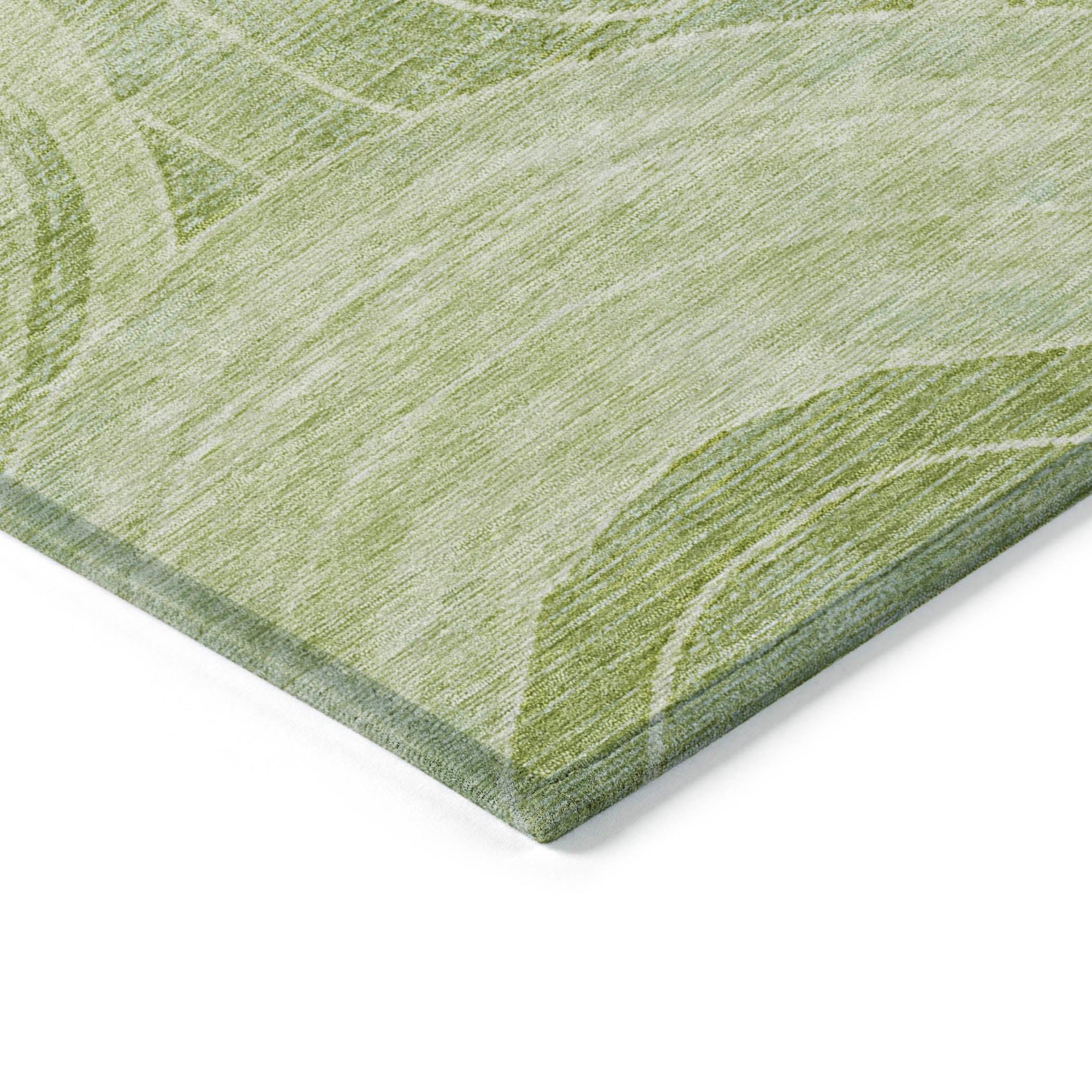 Addison Rugs Jaelain Green Washable Indoor-Outdoor Rug