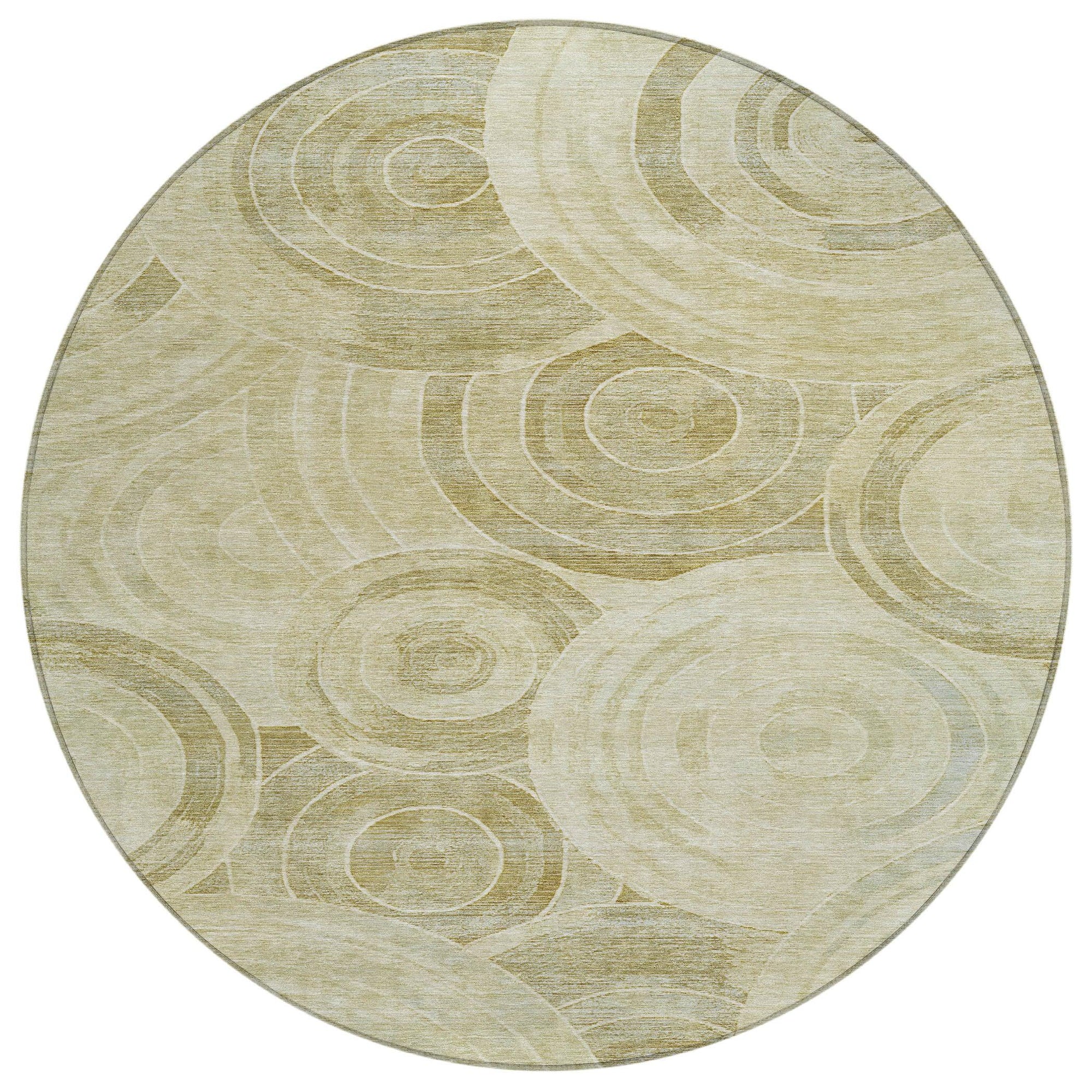 Addison Rugs Jaelain Gold Washable Indoor-Outdoor Rug
