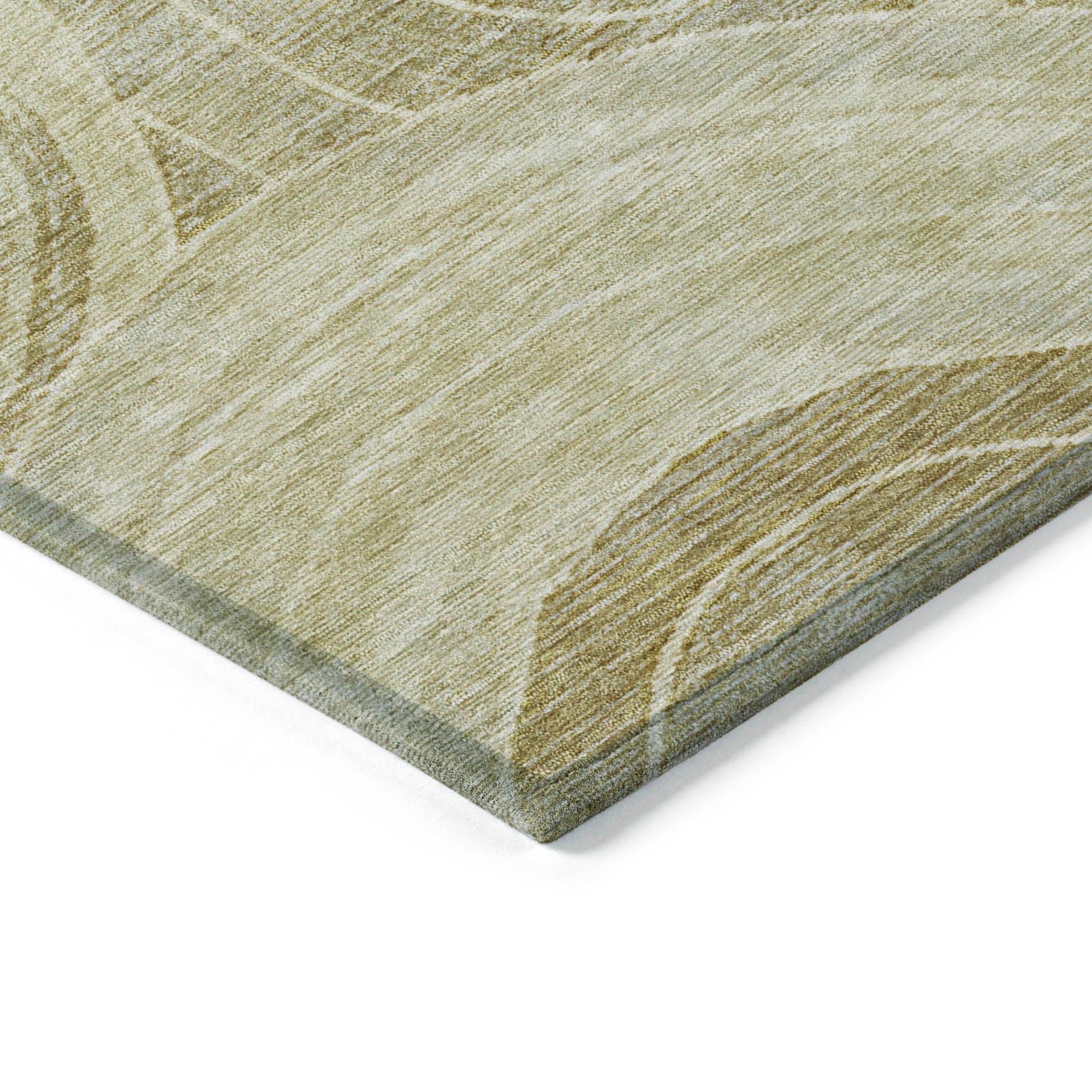Addison Rugs Jaelain Gold Washable Indoor-Outdoor Rug