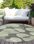 Addison Rugs Jaelanor Green Washable Indoor-Outdoor Rug
