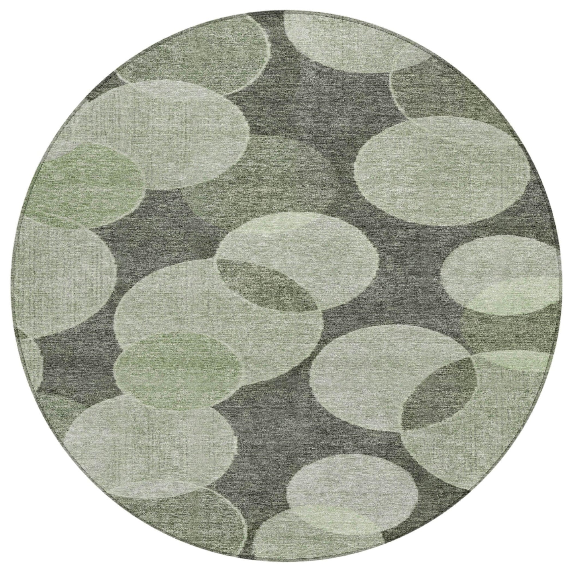 Addison Rugs Jaelanor Green Washable Indoor-Outdoor Rug