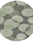 Addison Rugs Jaelanor Green Washable Indoor-Outdoor Rug