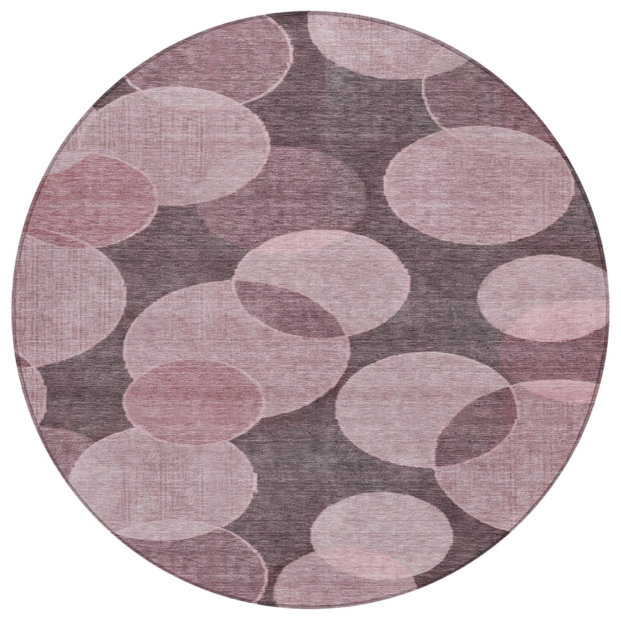Addison Rugs Jaelanor Pink Washable Indoor-Outdoor Rug