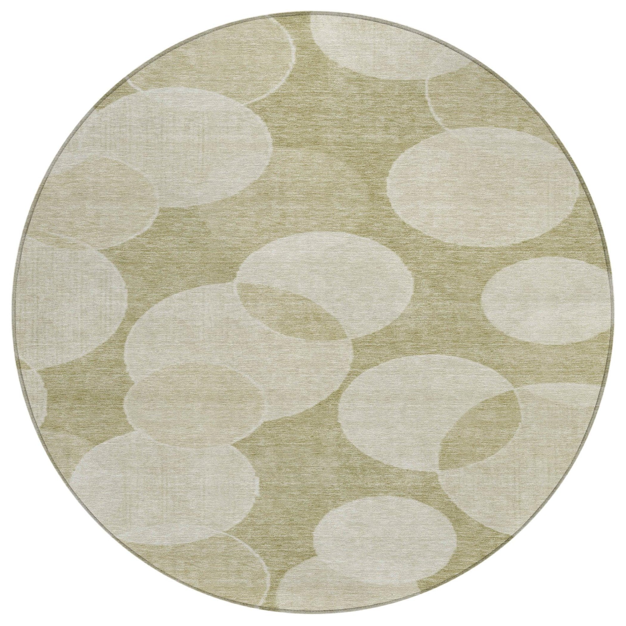 Addison Rugs Jaelanor Tan Washable Indoor-Outdoor Rug