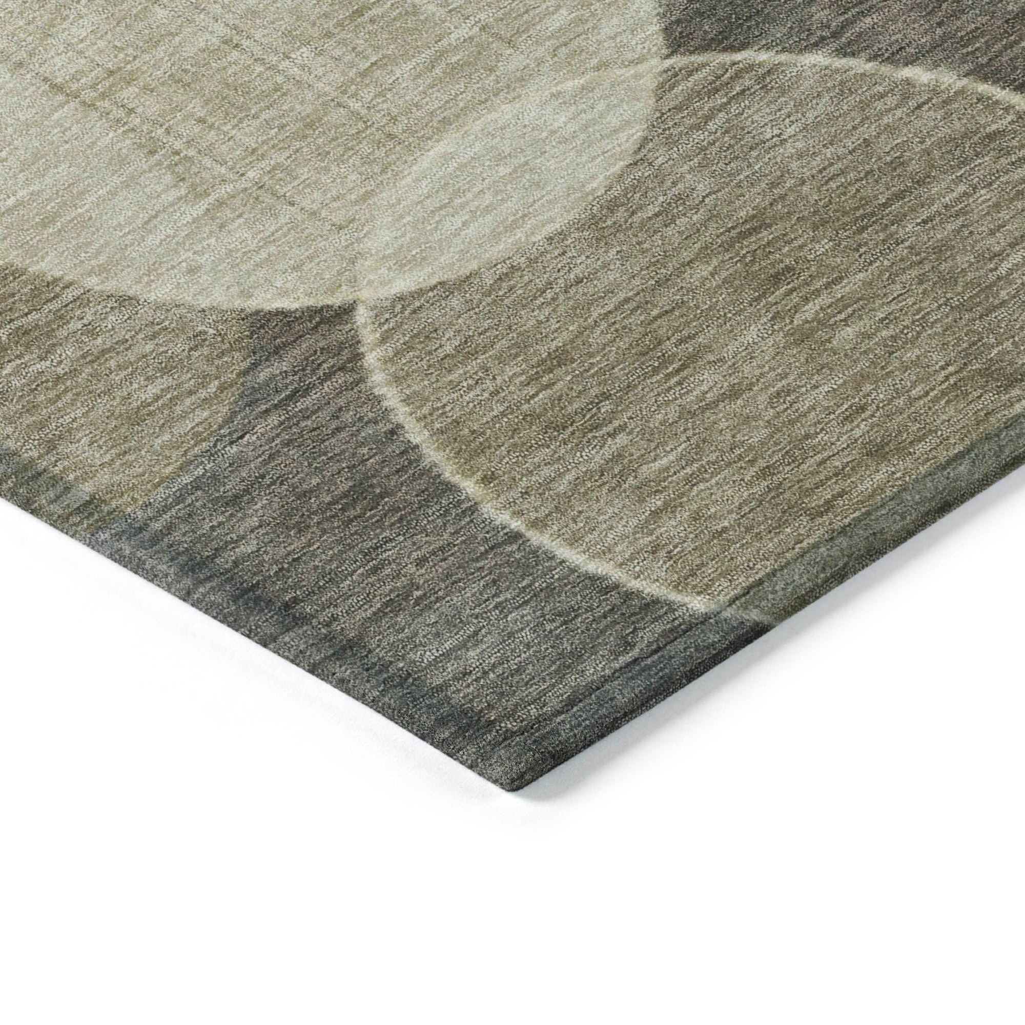Addison Rugs Jaelanor Brown Washable Indoor-Outdoor Rug