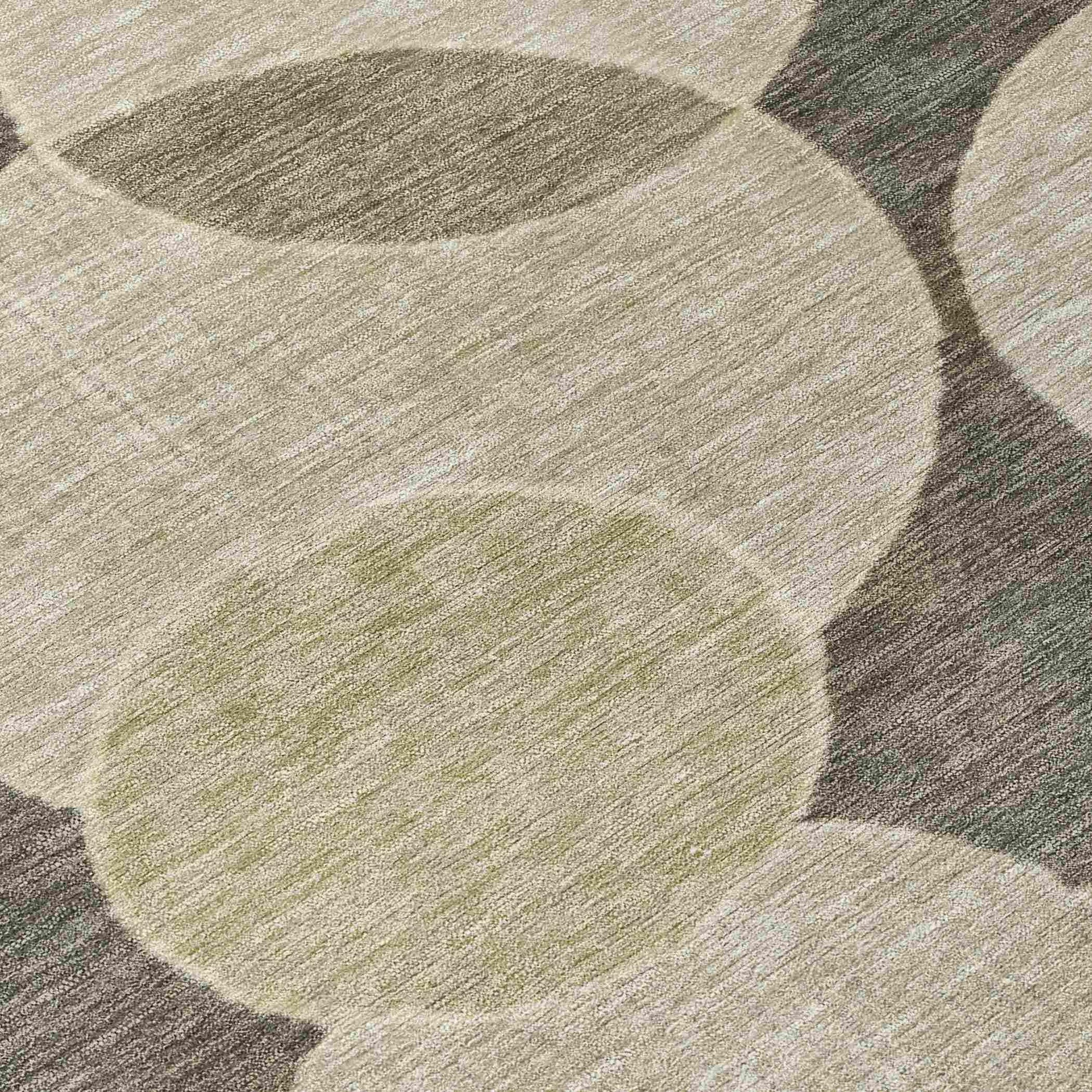 Addison Rugs Jaelanor Brown Washable Indoor-Outdoor Rug