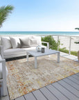 Addison Rugs Jaelara Brown Washable Indoor-Outdoor Rug