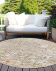 Addison Rugs Jaelara Brown Washable Indoor-Outdoor Rug